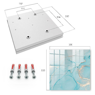 Caja para llaves diseño sueños azules