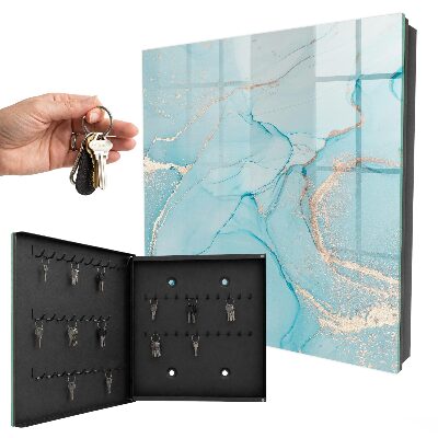 Caja para llaves diseño sueños azules