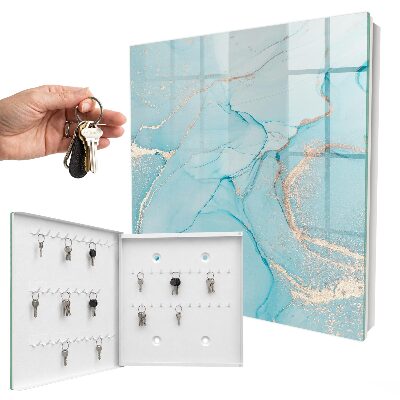 Caja para llaves diseño sueños azules