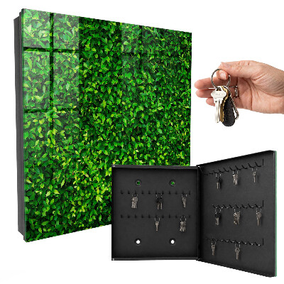 Armario para llaves diseño jardín verde