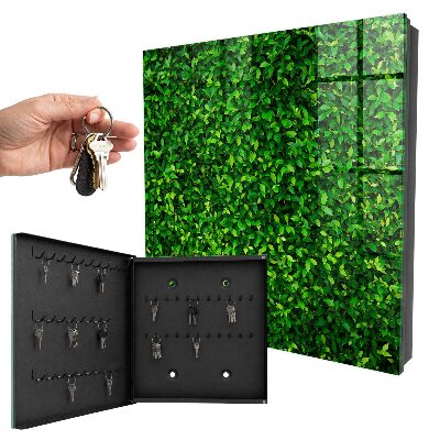 Armario para llaves diseño jardín verde