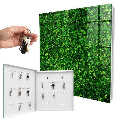 Armario para llaves diseño jardín verde