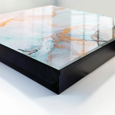 Caja para llaves de mármol colorido