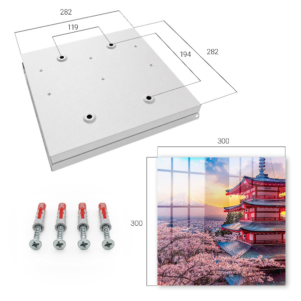 Caja para llaves diseño armonía japonesa