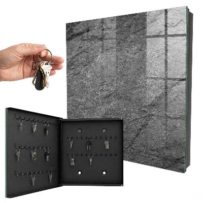 Armario para colgar llaves de color piedra gris
