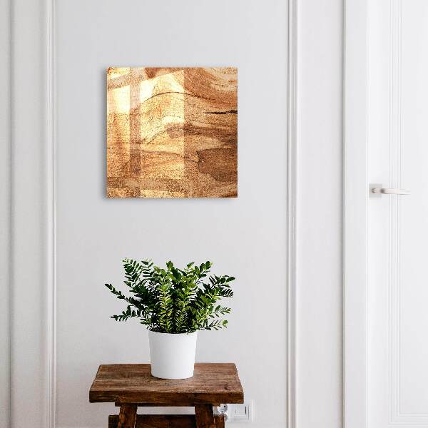 Caja para llaves con textura de madera