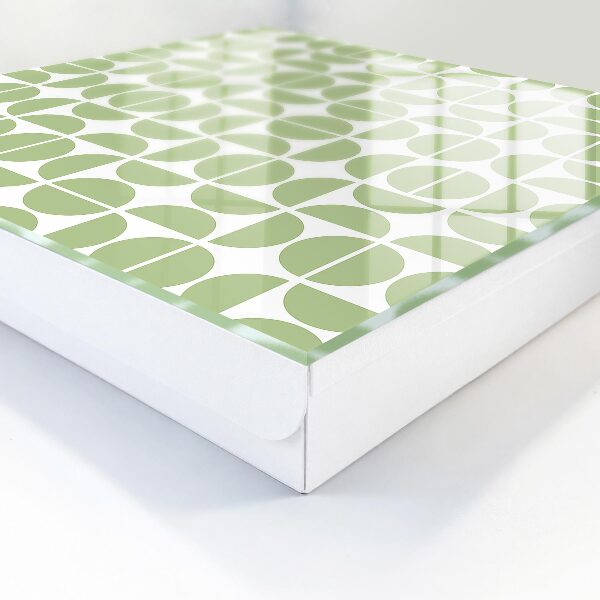 Armario para llaves diseño geometría verde