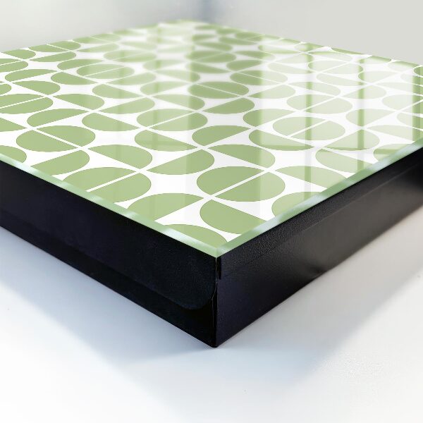 Armario para llaves diseño geometría verde
