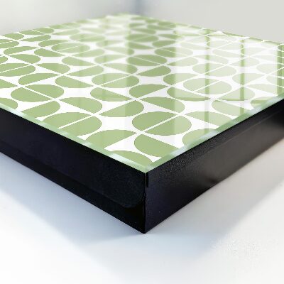 Armario para llaves diseño geometría verde