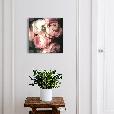 Armario para llaves con diseño de flores