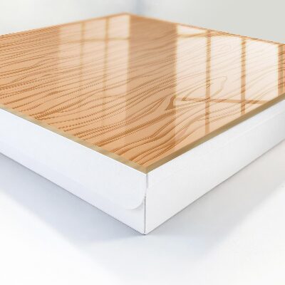 Caja para llaves con textura de madera