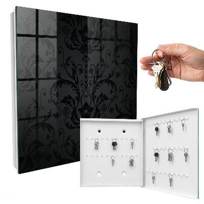 Caja para llaves con diseño de decoración clásica