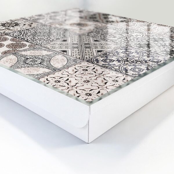 Armario para llaves con diseño de azulejos elegantes
