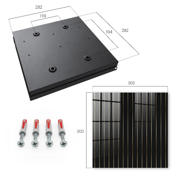 Caja para llaves diseño de líneas finas