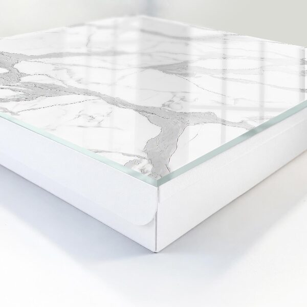 Caja para llaves con diseño de mármol elegante