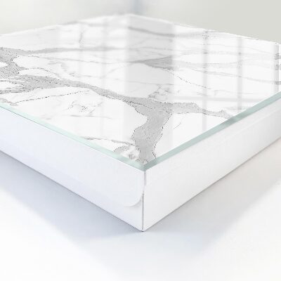 Caja para llaves con diseño de mármol elegante