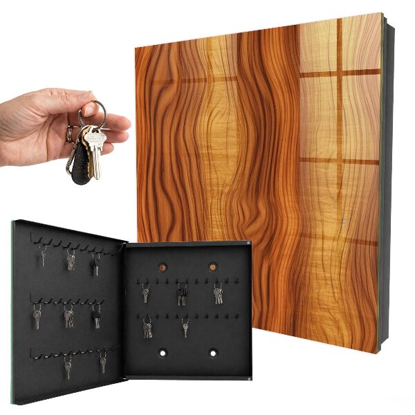 Armario para llaves de lana de madera