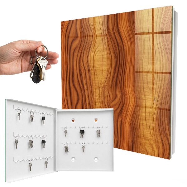 Armario para llaves de lana de madera
