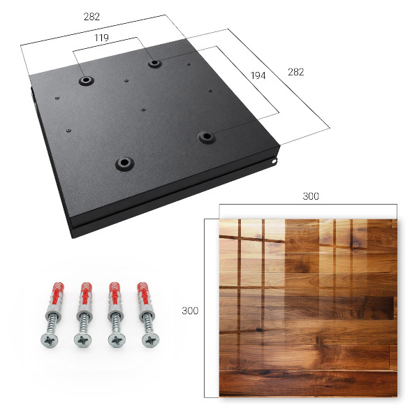 Armario para llaves de madera