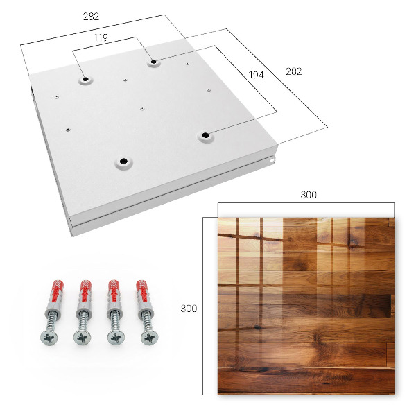 Armario para llaves de madera