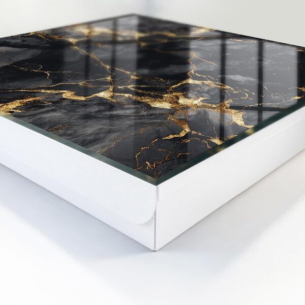 Caja para llaves de mármol negro