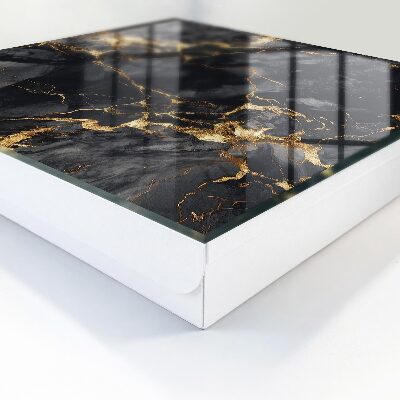 Caja para llaves de mármol negro