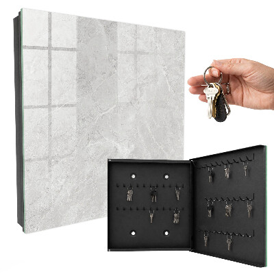 Caja para llaves de estructura gris