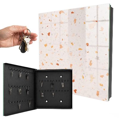 Caja para llaves con diseño de mosaico elegante