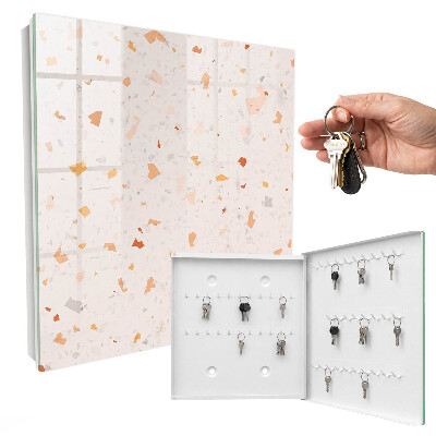 Caja para llaves con diseño de mosaico elegante