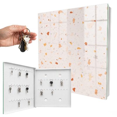 Caja para llaves con diseño de mosaico elegante