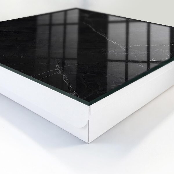 Caja para llaves de mármol negro