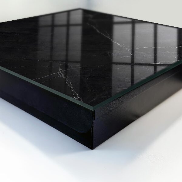 Caja para llaves de mármol negro