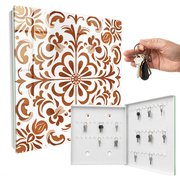 Armario para llaves con diseño decorativo