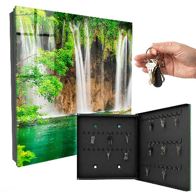 Armario para llaves diseño cascada verde