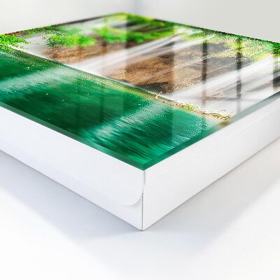 Armario para llaves diseño cascada verde