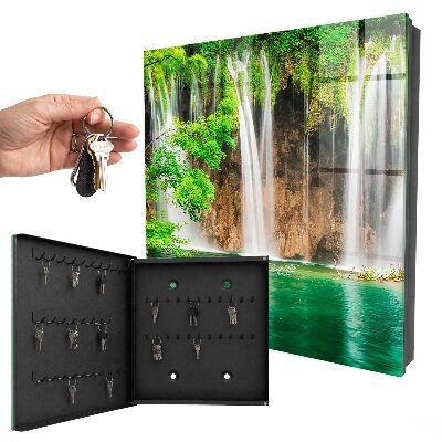 Armario para llaves diseño cascada verde