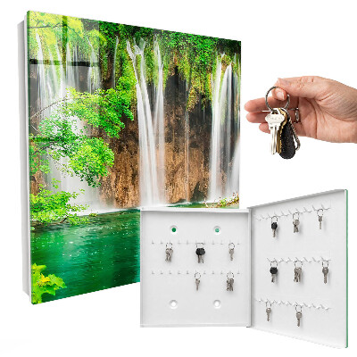 Armario para llaves diseño cascada verde