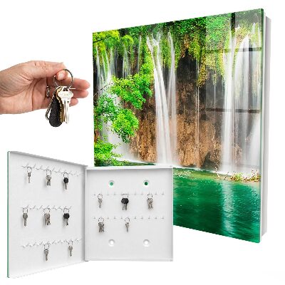 Armario para llaves diseño cascada verde