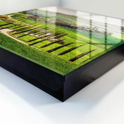 Armario para llaves diseño de paisaje toscano