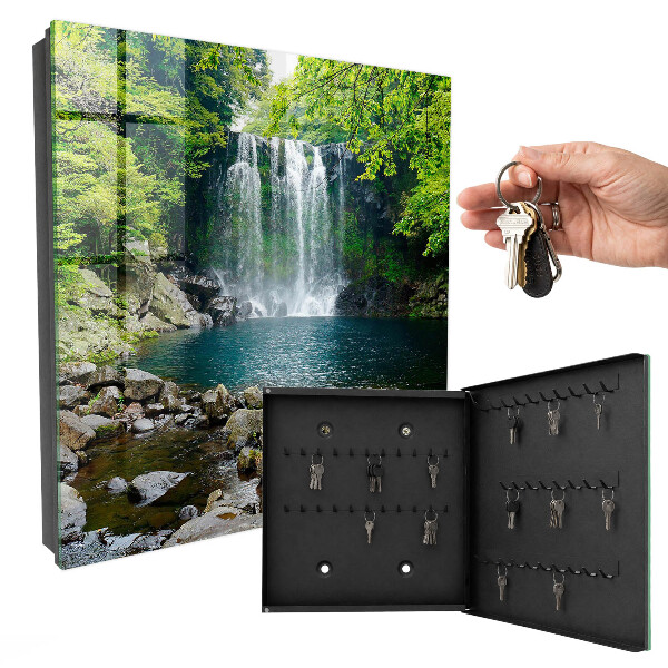 Caja para llaves diseño de cascada natural