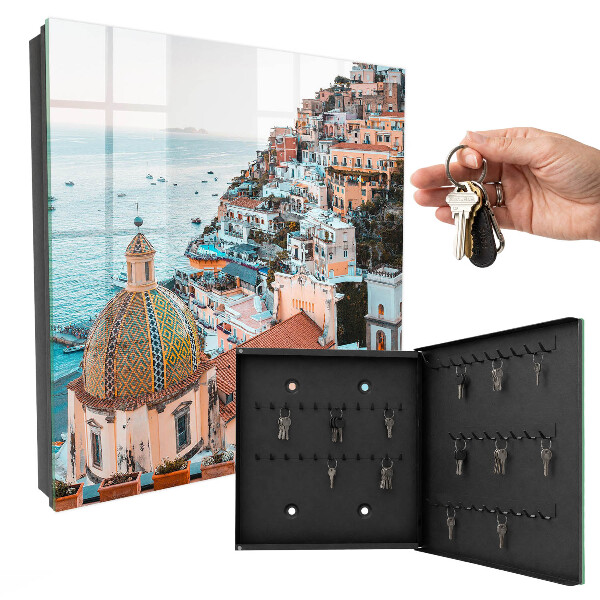 Armario para llaves estilo encanto mediterráneo