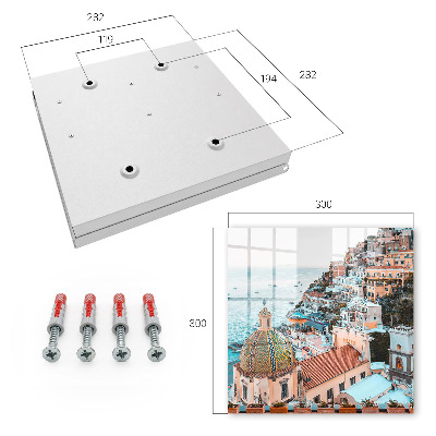 Armario para llaves estilo encanto mediterráneo