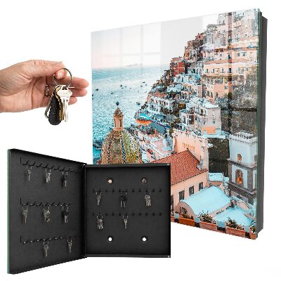 Armario para llaves estilo encanto mediterráneo