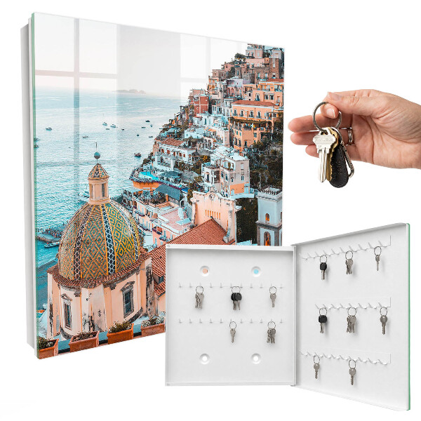 Armario para llaves estilo encanto mediterráneo