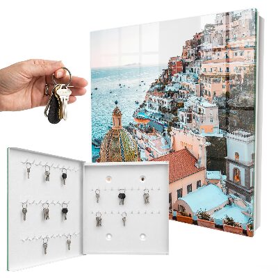 Armario para llaves estilo encanto mediterráneo