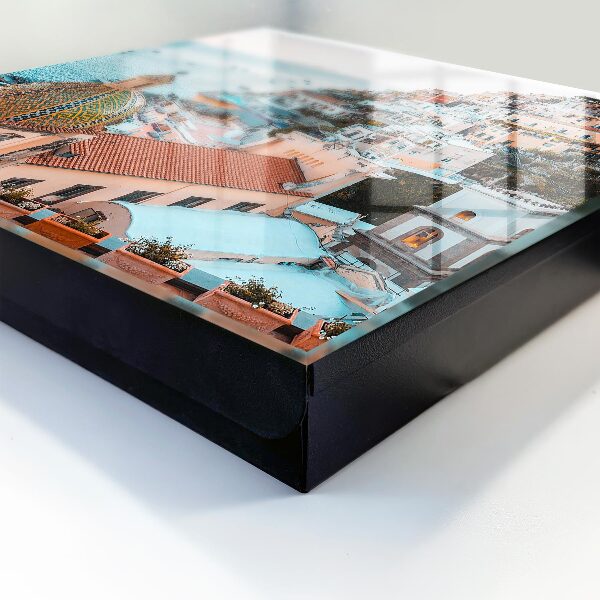 Armario para llaves estilo encanto mediterráneo