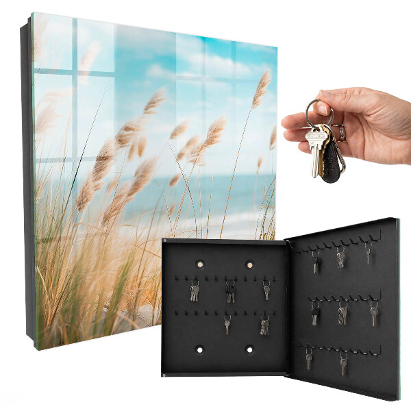 Caja para llaves diseño de playa de verano