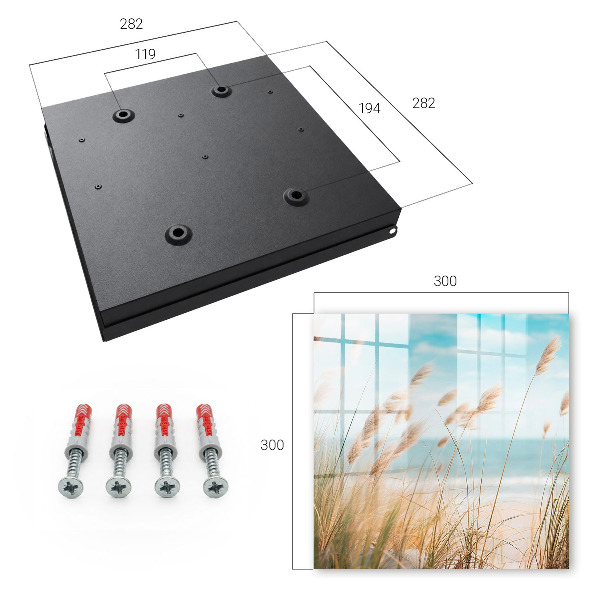 Caja para llaves diseño de playa de verano