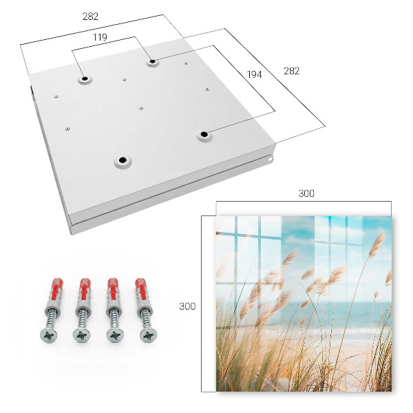 Caja para llaves diseño de playa de verano