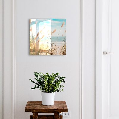 Caja para llaves diseño de playa de verano